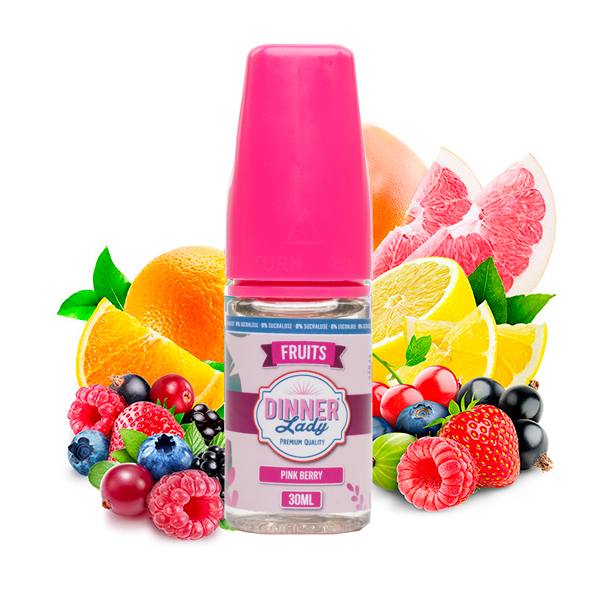 Pink Berry - Dinner Lady Salts | 30ML Vape Juice | 30MG, 50MG | Vape Paradise
