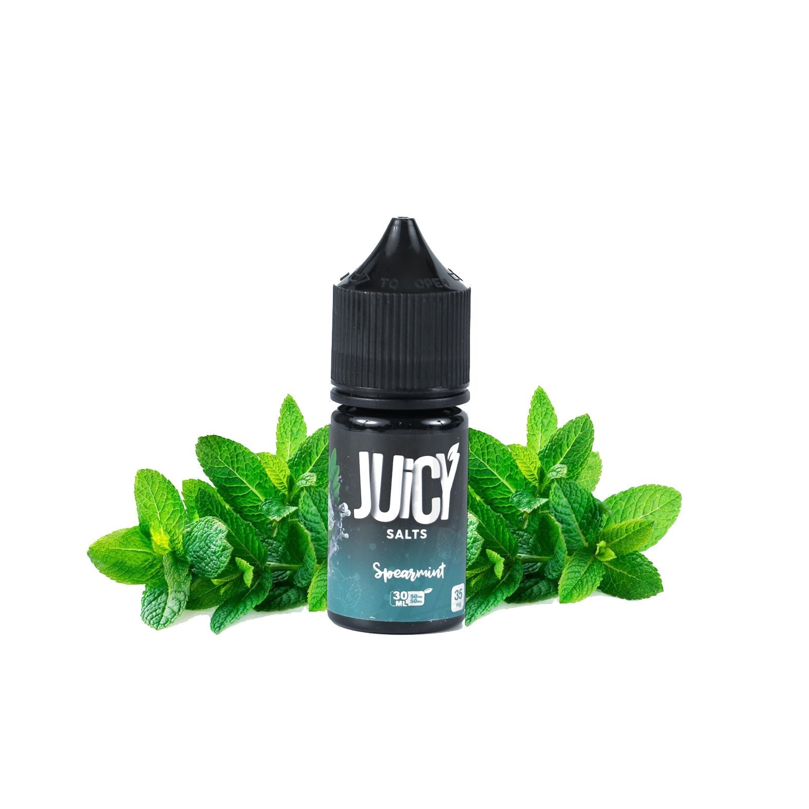 Spearmint - Juicy Salts | 30ML Vape Juice | 35MG, 50MG | Vape Paradise