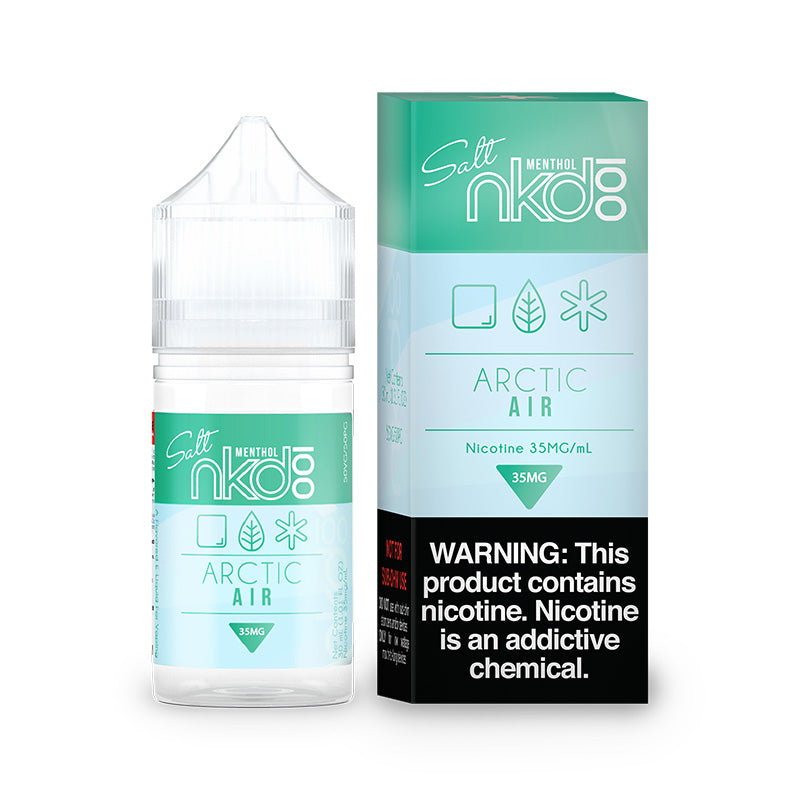 Mint (Arctic Air) - Naked 100 Salt | 30Ml Vape Juice | 35MG, 50MG | Vape Paradise