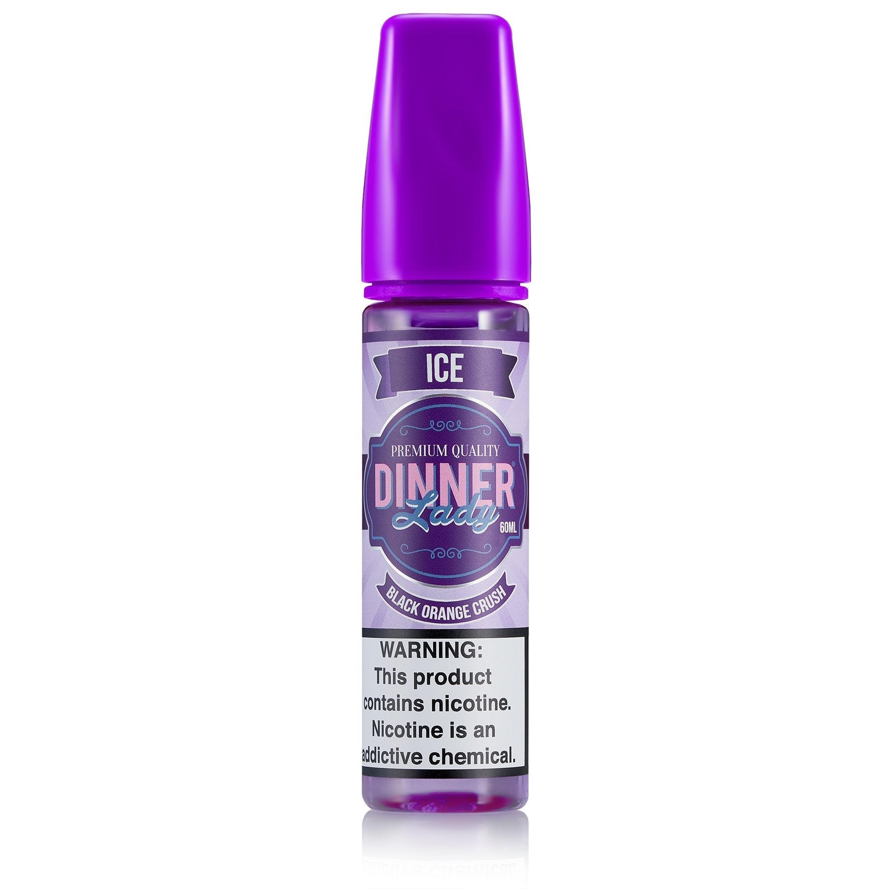 Black Orange Crush Ice - Dinner Lady | 60ML Vape Juice | 3MG, 6MG | Vape Paradise