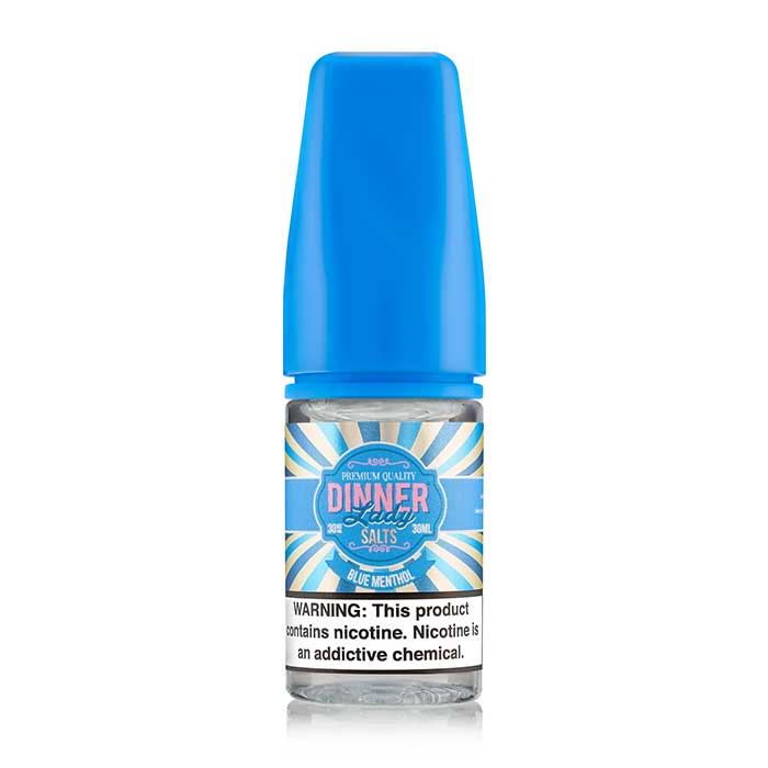 Blue Menthol - Dinner Lady Salts | 30ML Vape Juice | 30MG, 50MG | Vape Paradise