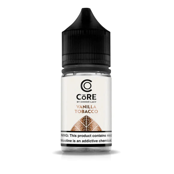 Vanilla Tobacco - Core Salt by Dinner Lady | 30ML Vape Juice | 20MG, 30MG, 50MG | Vape Paradise