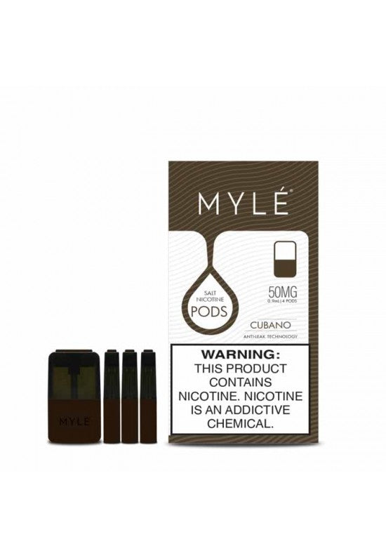 Cubano - MYLÉ Pods | 4 Pack | 2nd Generation Compatible | Vape Paradise