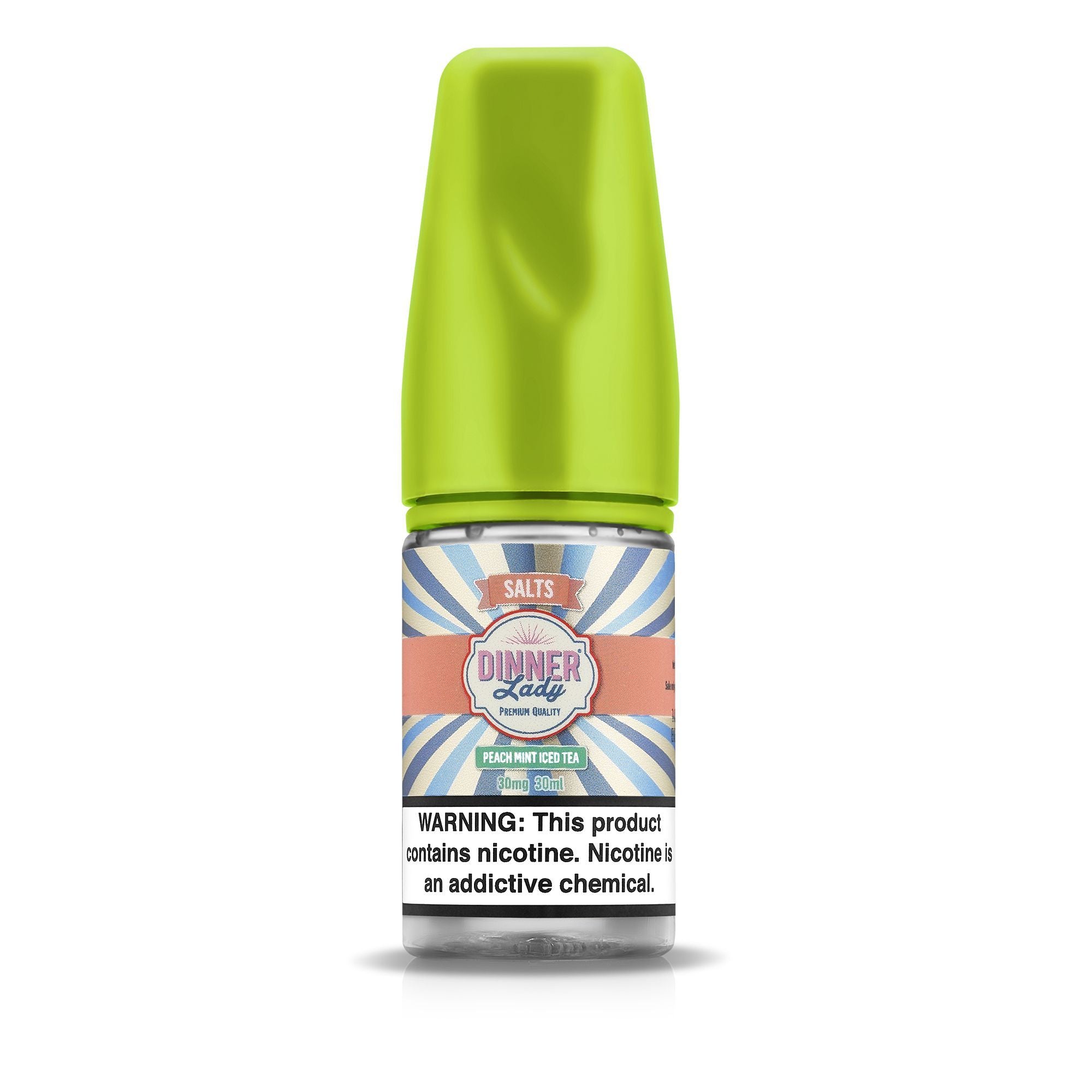 Peach Mint Iced Tea - Dinner Lady Salts | 30Ml Vape Juice | 30MG, 50MG | Vape Paradise