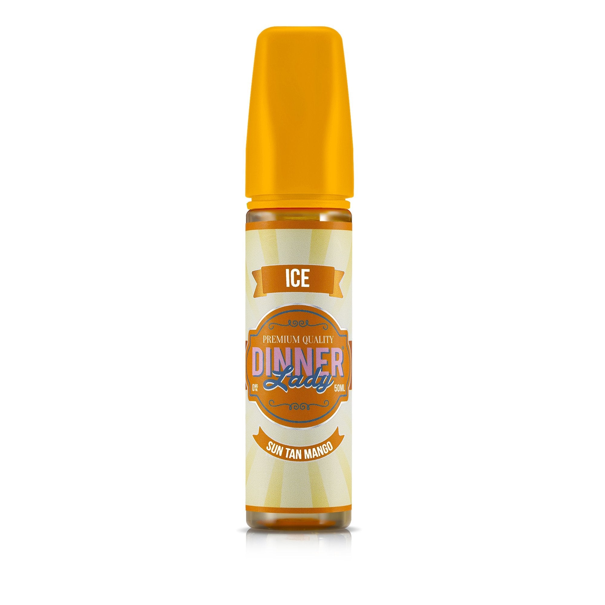 Sun Tan Mango Ice - Dinner Lady | 60ML Vape Juice | 3MG, 6MG | Vape Paradise