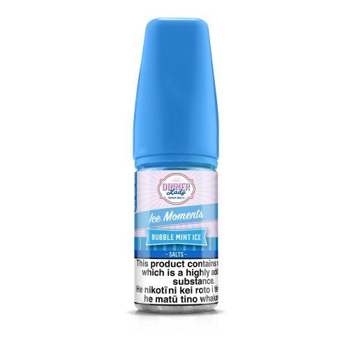 Bubble Mint - Dinner Lady Salts Ice Moments | 30ML Vape Juice | 30MG, 50MG | Vape Paradise