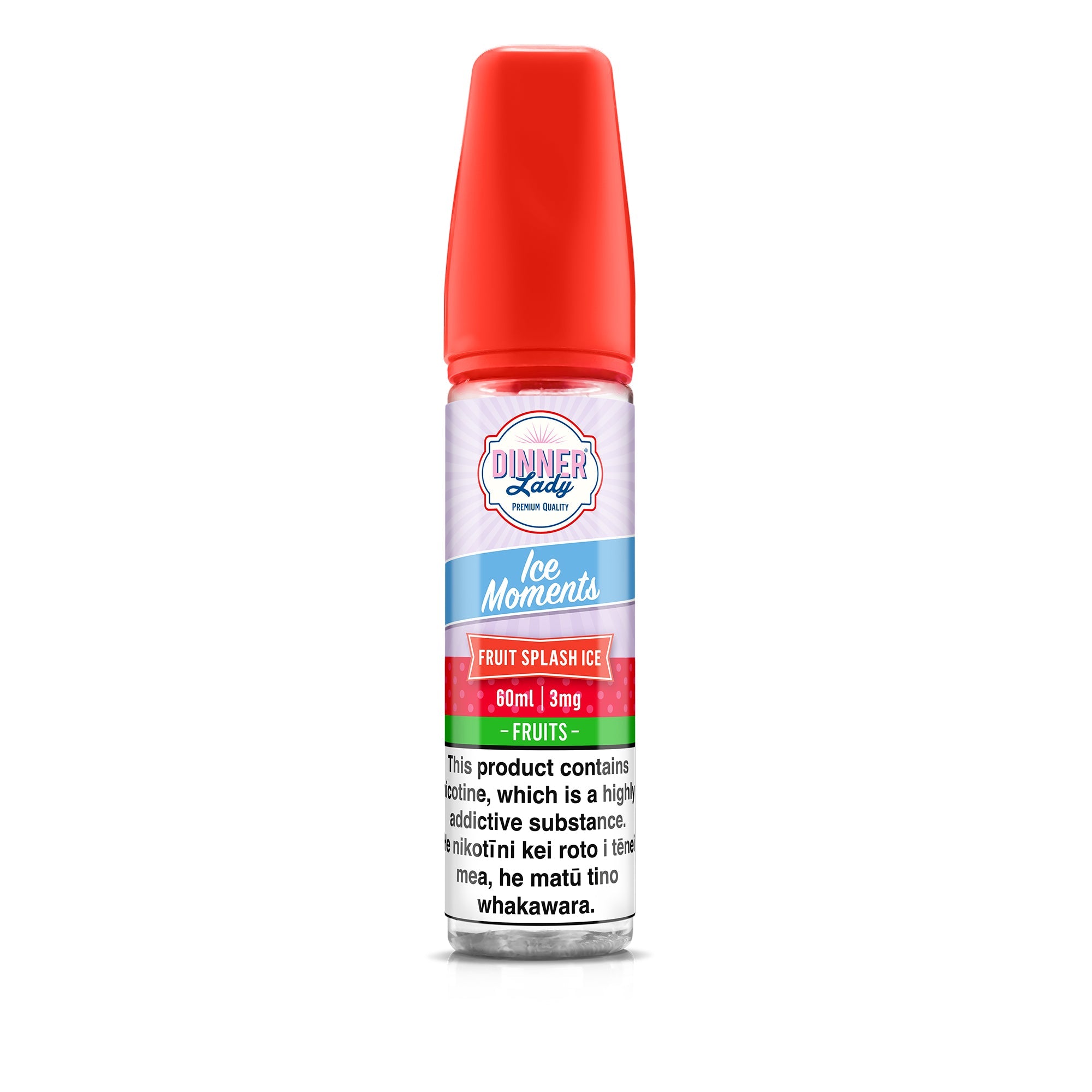 Fruit Splash - Dinner Lady Ice Moments | 60ML Vape Juice | 3MG, 6MG | Vape Paradise