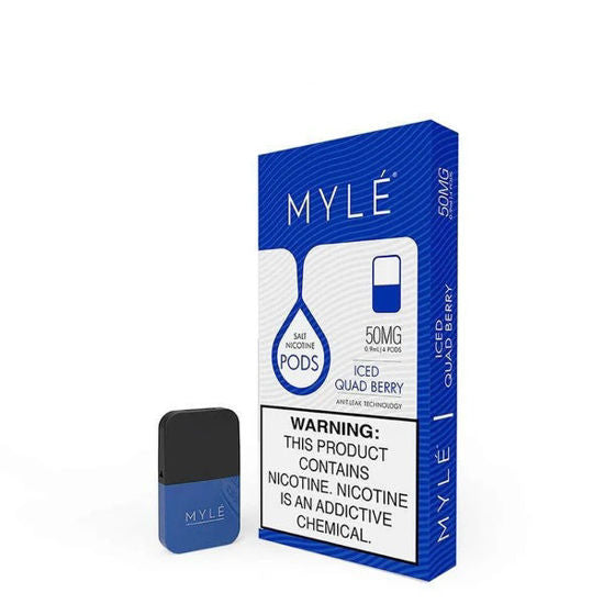 Iced Quad Berry - MYLÉ Pods | 4 Pack | 2nd Generation Compatible | Vape Paradise