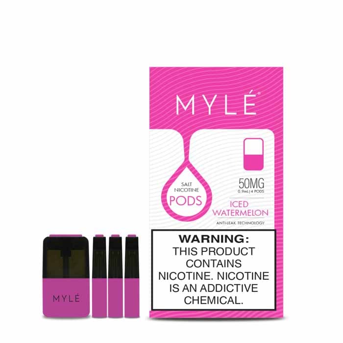 Iced Watermelon - MYLÉ Pods | 4 Pack | 2nd Generation Compatible | Vape Paradise