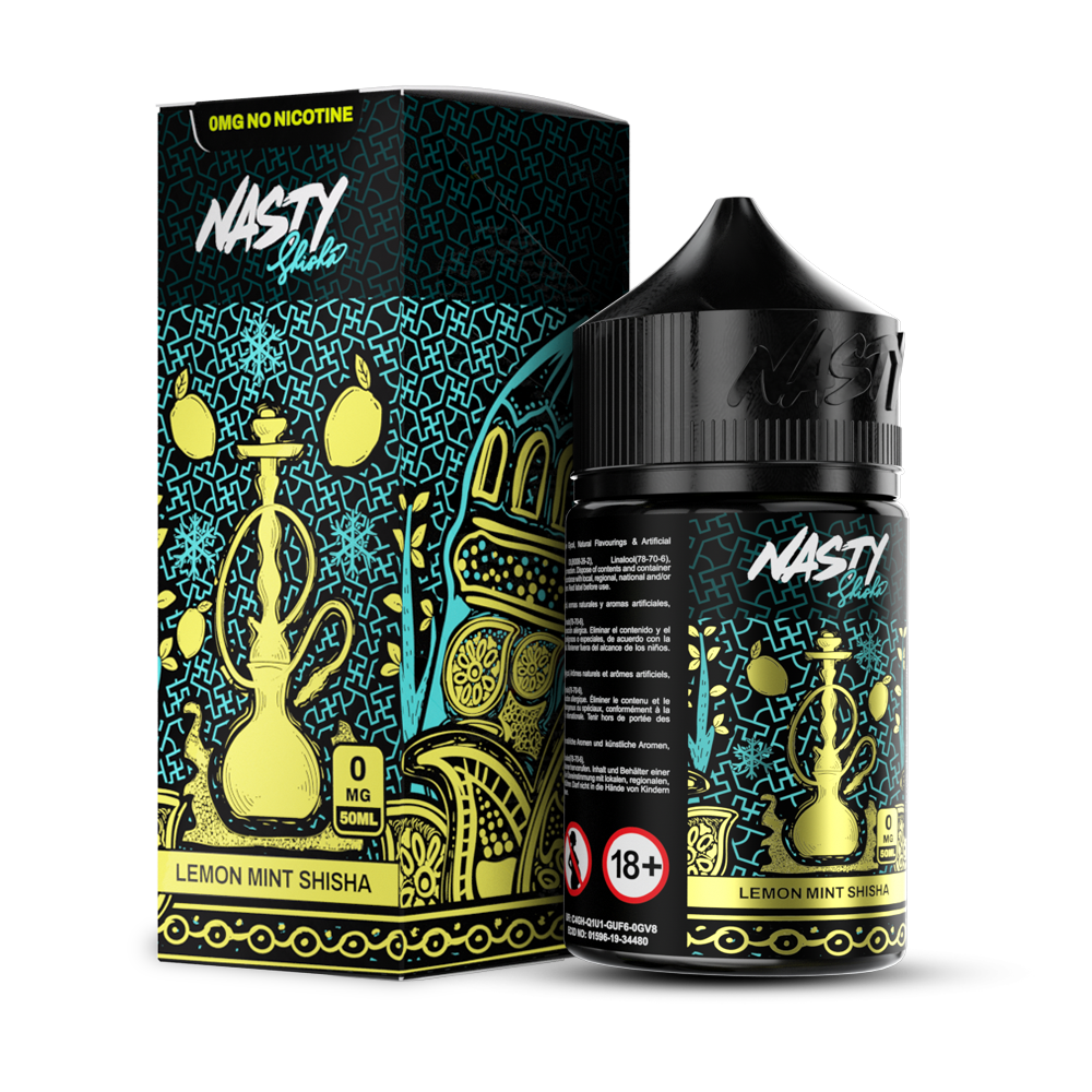 Lemon Mint - Nasty Juice | 60ML Vape Juice | 3MG | Vape Paradise