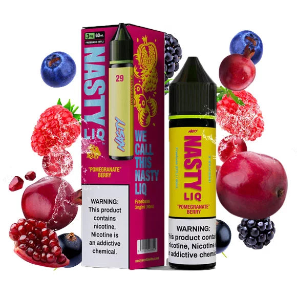 Pomegranate Berry - Nasty Liq | 60ML Vape Juice | 6MG | Vape Paradise