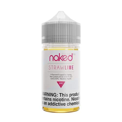 Straw Lime - Naked 100 Fusion | 60ML Vape Juice | 3MG, 6MG, 12MG | Vape Paradise