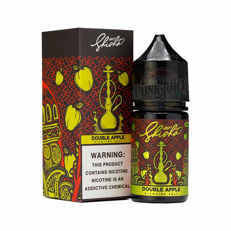 Double Apple - Nasty Shisha Salt | 30ML Vape Juice | 35MG, 50MG | Vape Paradise