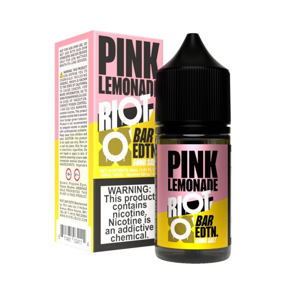 Pink Lemonade - Riot Squad | 30ML Vape Juice | 20MG, 48MG | Vape Paradise