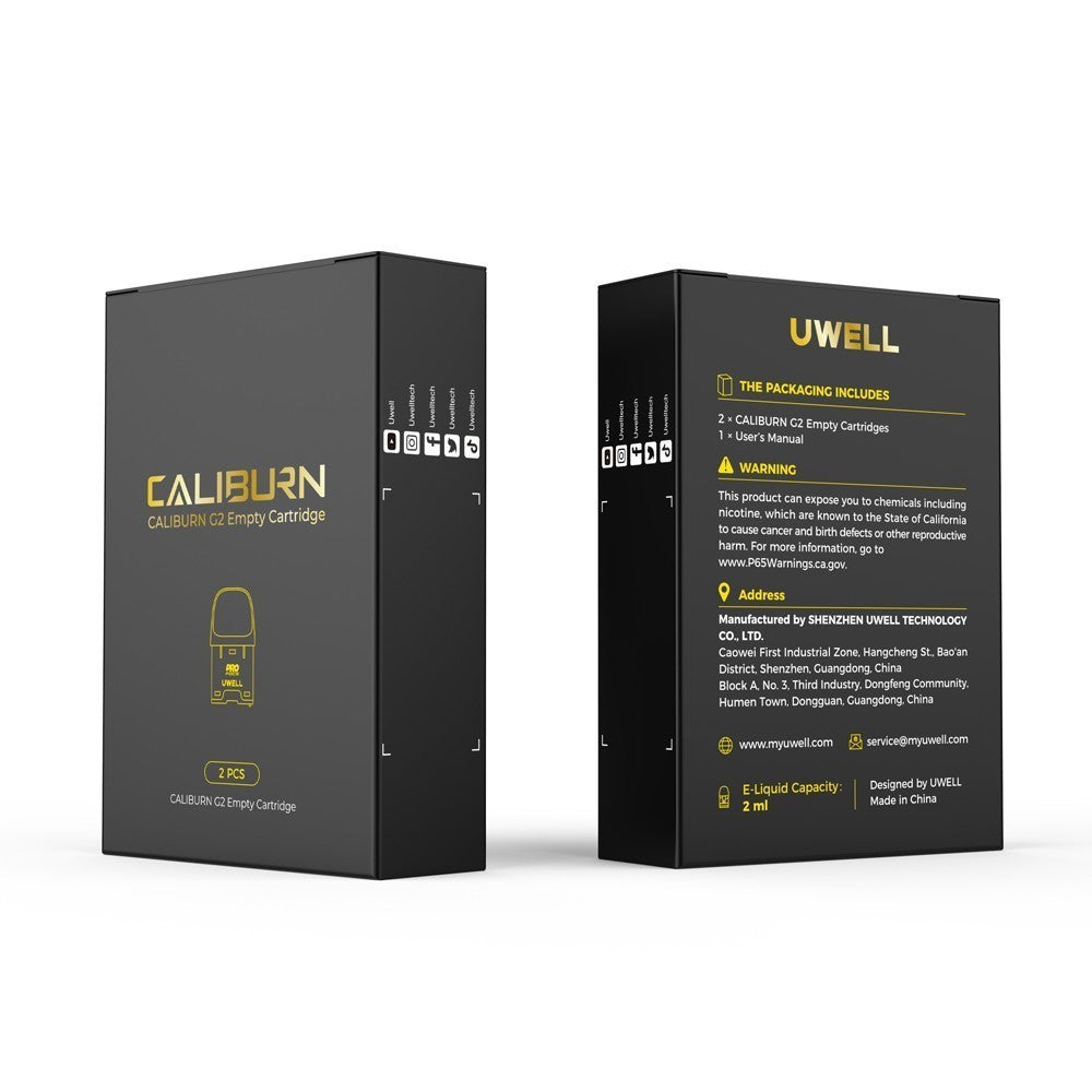 Uwell Caliburn G2/GK2 Replacement Cartridge India (Pack of 2) | Vape Paradise