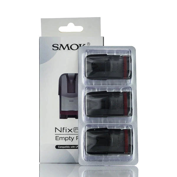 Smok Nfix Pro Replacement Empty Cartridge (3pcs/Pack) India | Vape Paradise
