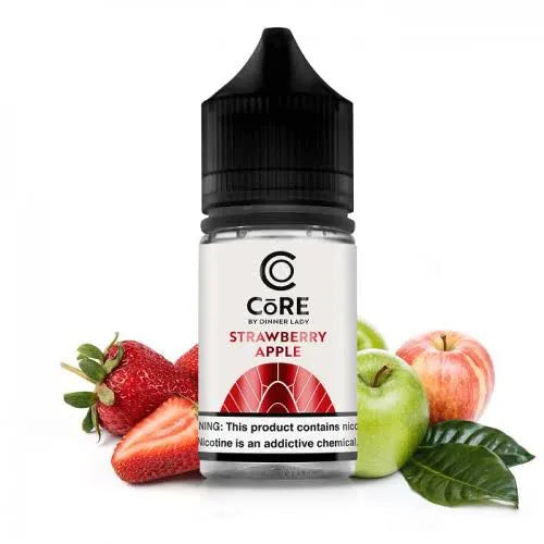 Strawberry Apple - Core Salt by Dinner Lady | 30ML Vape Juice | 20MG, 30MG, 50MG | Vape Paradise