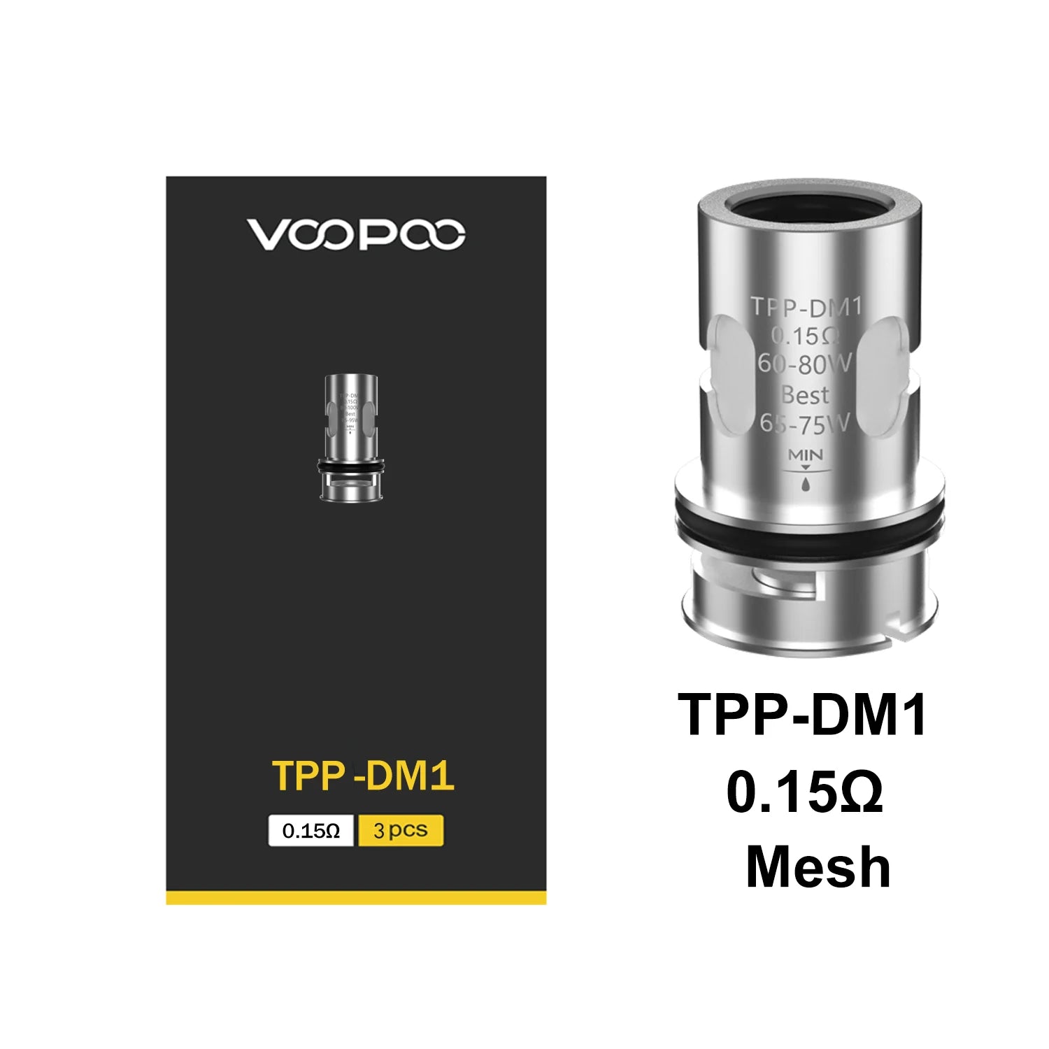VooPoo TPP Replacement Coils India (Pack of 3) | Vape Paradise