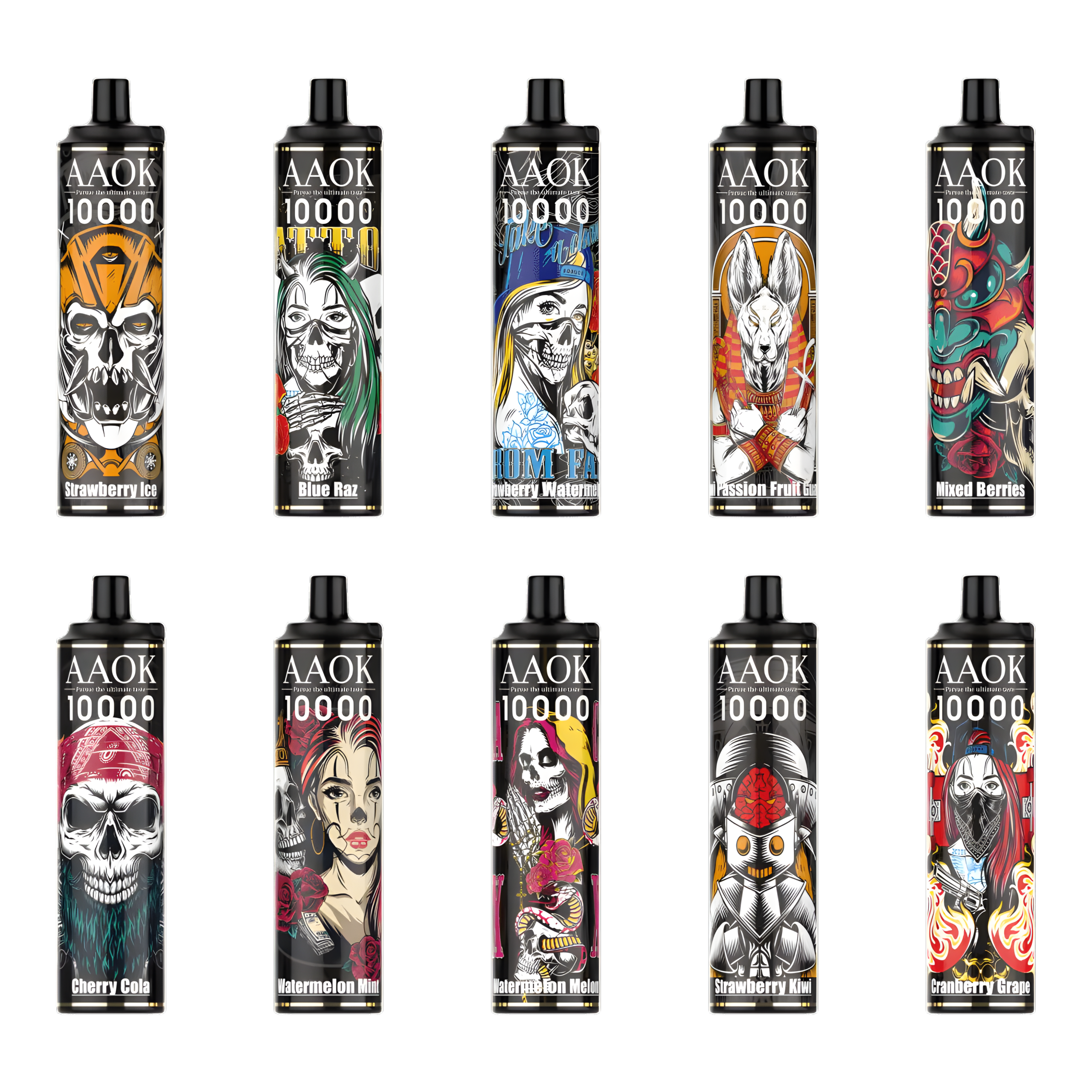AAOK 11000 Puffs Rechargeable Disposable India | Vape Paradise