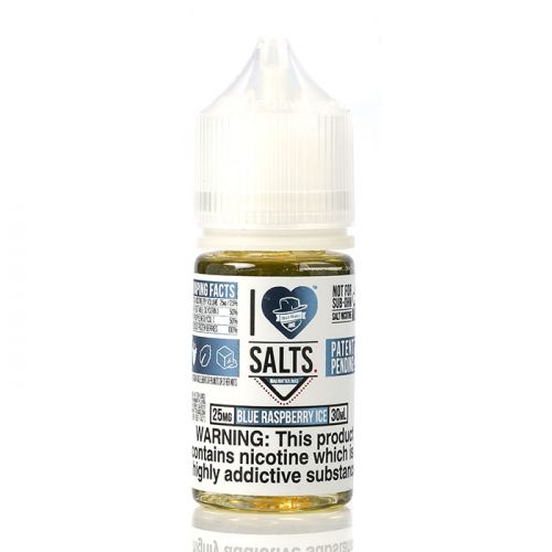 Blue Raspberry Ice - I Love Salts | 30ML Vape Juice | 25MG, 50MG | Vape Paradise