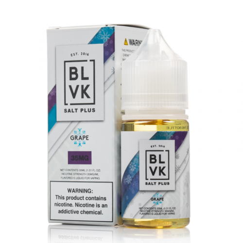 Ice Grape - Blvk Salt Plus | 30ML Vape Juice | 50MG | Vape Paradise