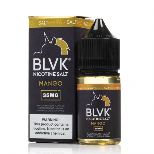 Mango - BLVK Unicorn Nicotine Salt | 30ML Vape Juice | 35MG, 50MG | Vape Paradise