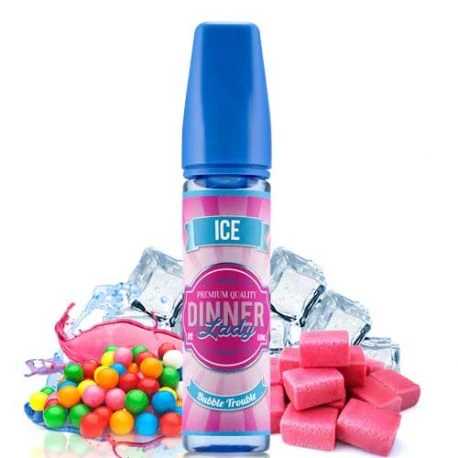 Bubble Trouble Ice - Dinner Lady | 60ML Vape Juice | 3MG, 6MG | Vape Paradise