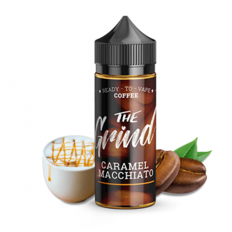 Caramel Macchiato - The Grind | 100ML Vape Juice | 3MG