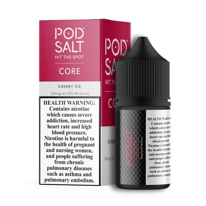 Cherry Ice - Pod Salt Core | 30ML Vape Juice | 20MG | Vape Paradise