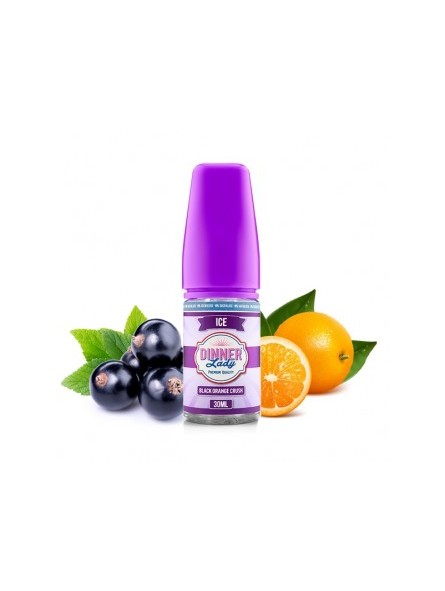 Black Orange Crush - Dinner Lady Salts | 30ML Vape Juice | 20MG,30MG,50MG | Vape Paradise