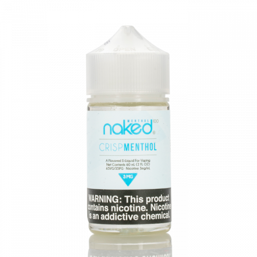 Crisp Menthol - Naked 100 Menthol | 60ML Vape Juice | 6MG, 12MG | Vape Paradise