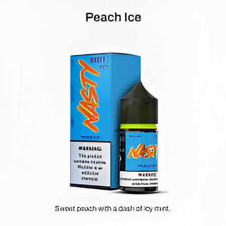 Peach Ice - NASTY LIQ | 30ML Vape Juice | 35MG, 50MG | Vape Paradise