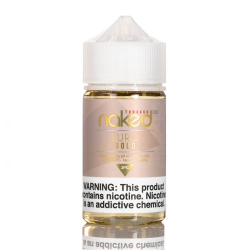 Euro Gold - Naked 100 Tobacco | 60ML Vape Juice | 3MG, 6MG | Vape Paradise