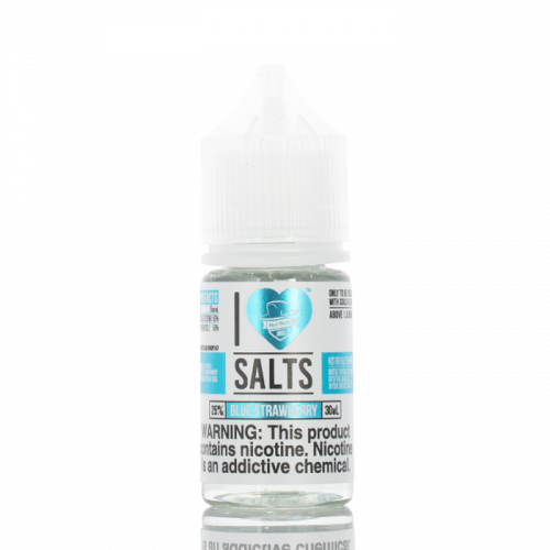Blue Strawberry - I Love Salts | 30ML Vape Juice | 50MG | Vape Paradise