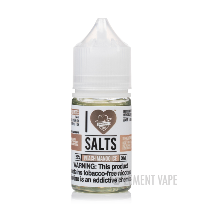 Peach Mango Ice - I Love Salts | 30ML Vape Juice | 50MG | Vape Paradise