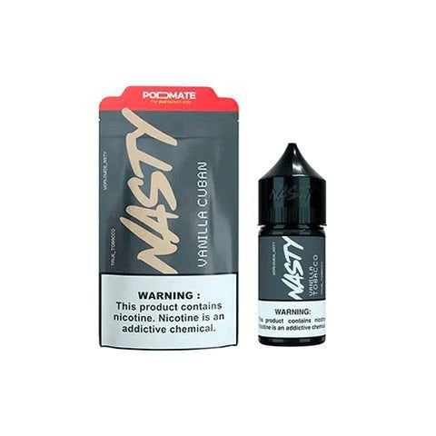 Vanilla Cuban - Nasty Podmate Salt | 30ML Vape Juice | 35MG, 50MG | Vape Paradise