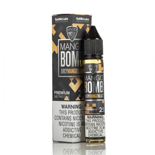Mango Bomb - VGod SaltNic | 30ML Vape Juice | 25MG, 50MG | Vape Paradise