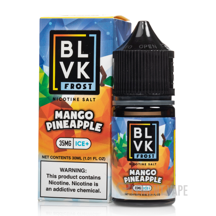Mango Pineapple Ice - BLVK Frost Salts | 30ML Vape Juice | 35MG | Vape Paradise