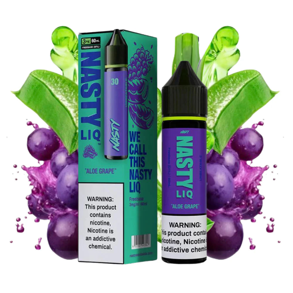 Aloe Grape - Nasty Liq | 60ML Vape Juice | 6MG | Vape Paradise