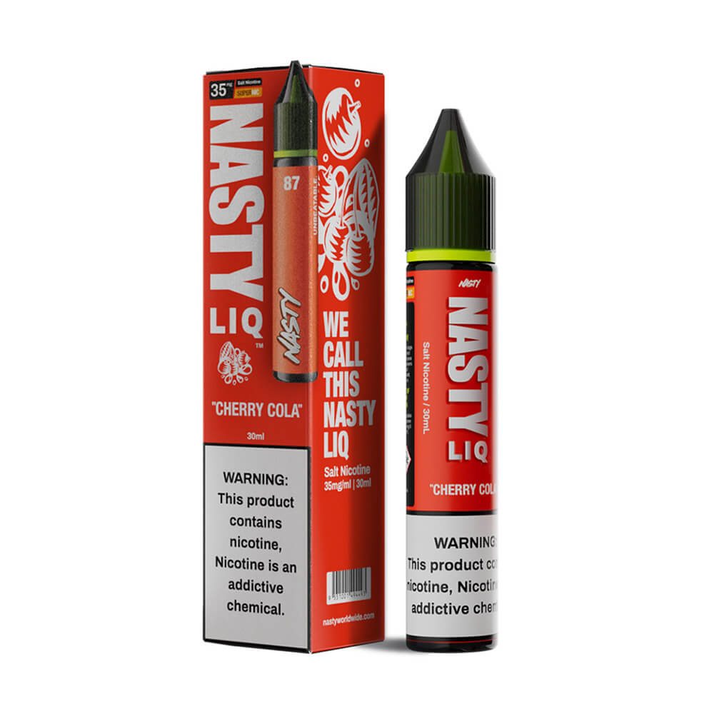 Cherry Cola - Nasty LIQ | 30ML Vape Juice | 35MG, 50MG | Vape Paradise
