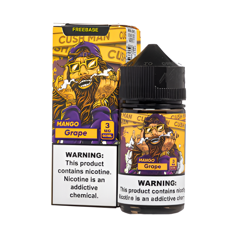 Mango Grape - Nasty Juice Cush Man Series | 60ML Vape Juice | 3MG, 6MG | Vape Paradise
