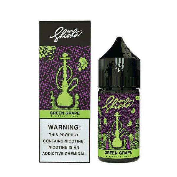 Green Grape - Nasty Shisha Salt | 30ML Vape Juice | 35MG, 50MG | Vape Paradise