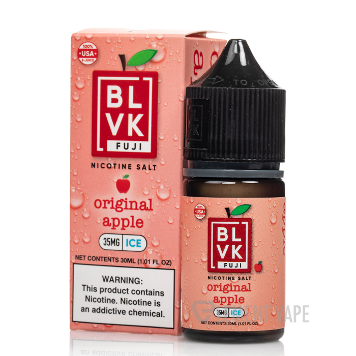 Original Apple Ice - BLVK Fuji Salts | 30ML Vape Juice | 35MG | Vape Paradise