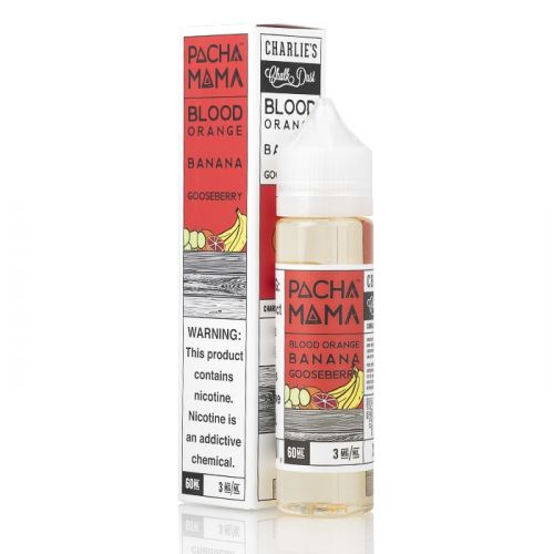 Blood Orange Banana Gooseberry by Pacha Mama | 60ML Vape Juice | 0MG