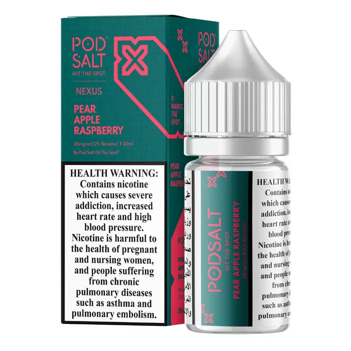 Pear Apple Raspberry - Pod Salt Nexus | 30ML Vape Juice | 20MG, 50MG | Vape Paradise