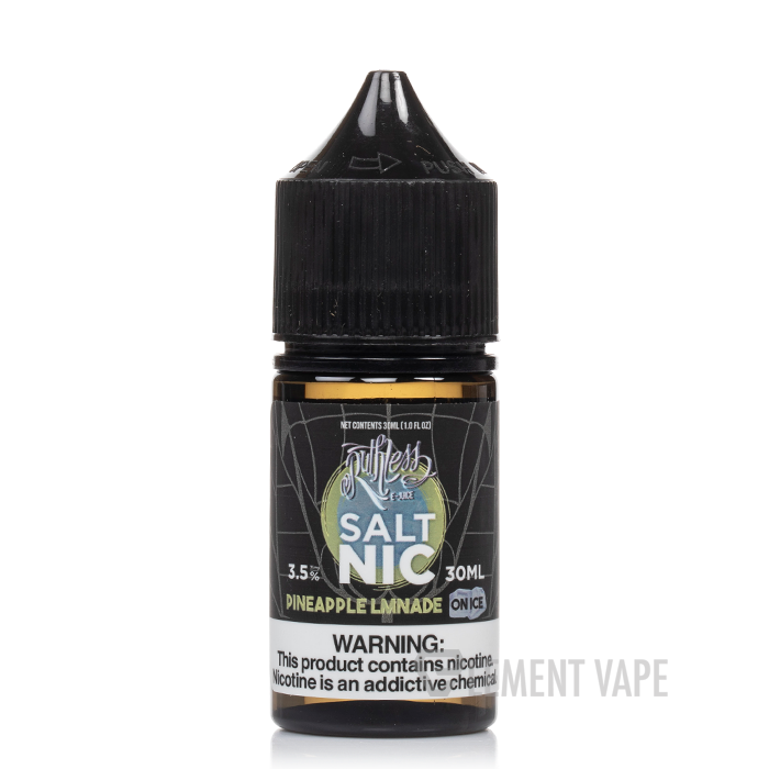 Pineapple Lemonade on Ice - Ruthless Salt | 30ML Vape Juice | 35MG | Vape Paradise