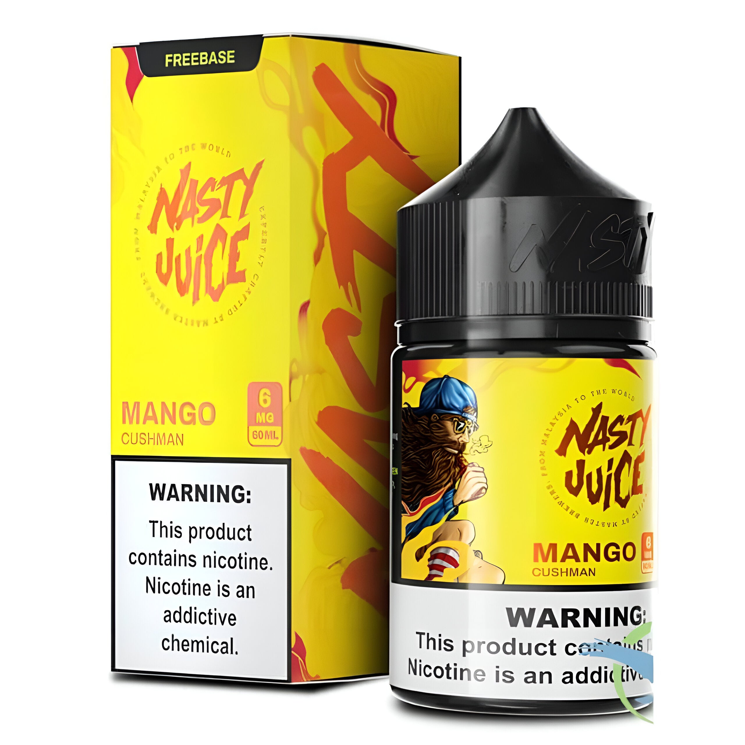 Mango - Nasty Juice Cush Man Series | 60ML Vape Juice | 3MG, 6MG | Vape Paradise