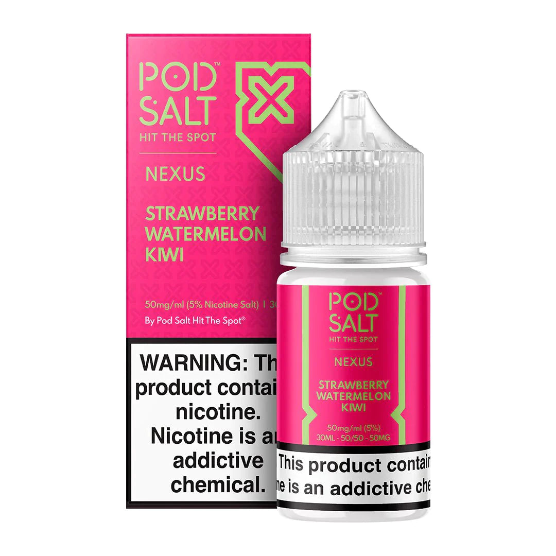 Strawberry Watermelon Kiwi - Pod Salt Nexus | 30ML Vape Juice | 50MG | Vape Paradise