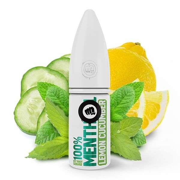Menthol Lemon Cucumber - Riot Squad | 30ML Vape Juice | 20MG, 48MG | Vape Paradise