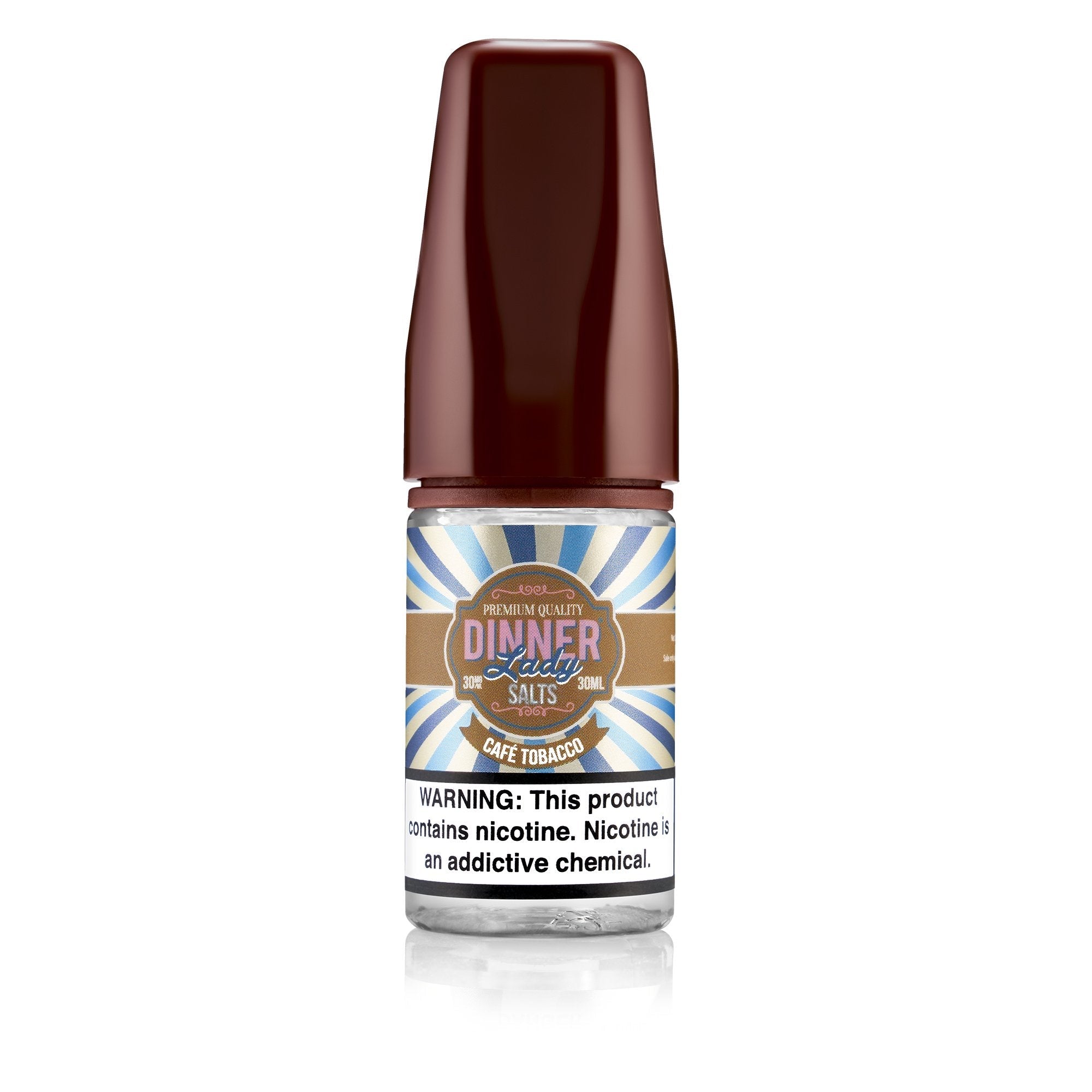Cafe Tobacco - Dinner Lady Salts | 30ML Vape Juice | 20MG, 30MG, 50MG | Vape Paradise